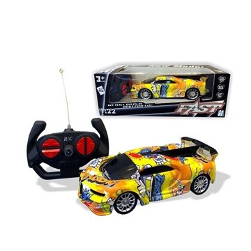 Rc Fast Cars Auto Radiocomandata Scala 1:22 Con Batterie A585