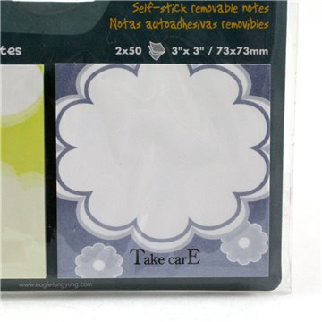 Self Stick Notes Imprint C678