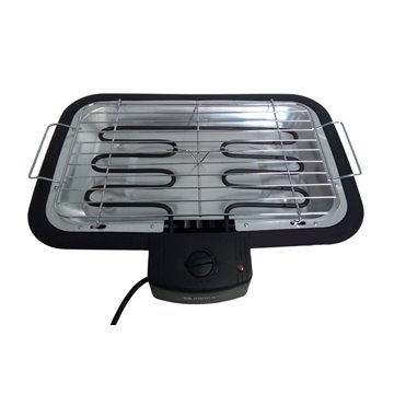 Barbecue Grill Elettrico In Metallo - 2000w 44x35x69 Cm