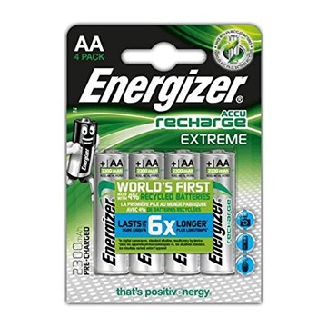 Pile Energizer Ricaricabili Hr6 Stilo Pz.4 Aa