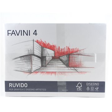 Blocchi Favini 4 220 24x33 Ruvidi Ff.20 A168504