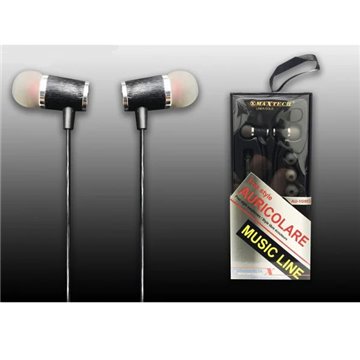 Auricolare Con Filo In Ear Con Gommini Maxtech  Au-1g003 Cell