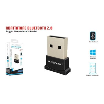 Adattatore Bluetooth Usb 2.0 Micro Maxtech Bul-t001