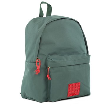 Zaino Brick Bc1 Verde Scuro/rosso Backpack