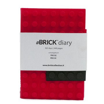 Diario Brick C/cover In Silicone