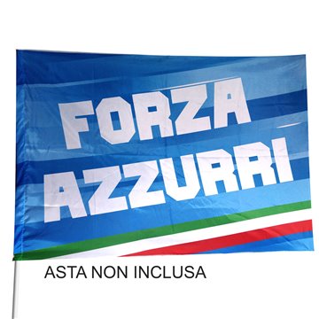 Bandiera Forza Azzurri Tricolore 150x100cm