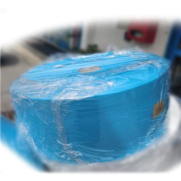 Bobina Tnt Polipropilene 175mm Azzurro 1500 Metri