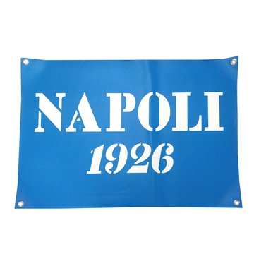 Banner In Pvc 70x100cm Napoli 1926 Con 4 Occhielli