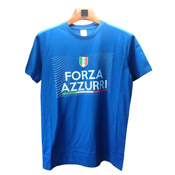 T-shirt Napoli Forza Azzurri Tricolore Taglia M