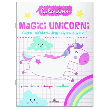 Album Da Colorare Magici Unicorni 10976