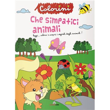 Album Da Colorare Che Simpatici Animali 10709