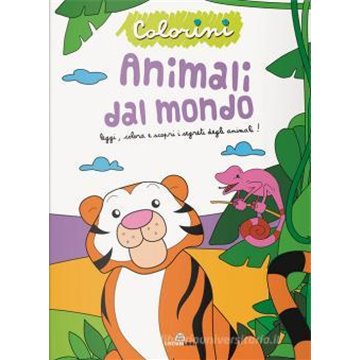 Album Da Colorare Animali Da Tutto Il Mondo 10723