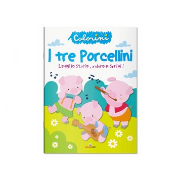 Album Da Colorare I Tre Porcellini 11164