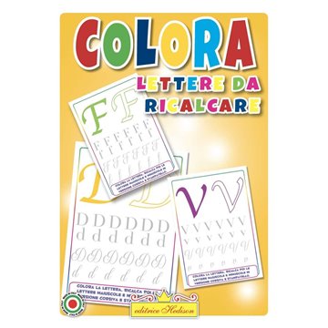 Colora Le Lettere Da Ricalcare 1951