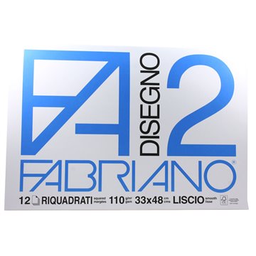 Blocchi F2 33x48 12ff Riquadrati Liscio Gr.110 06201534