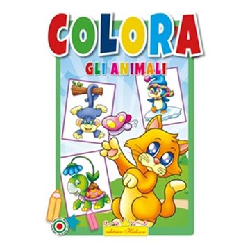 Libro Colora Gli Animali 7190