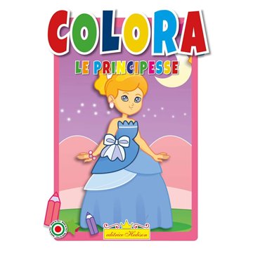 Libro Colora Le Principesse 7145