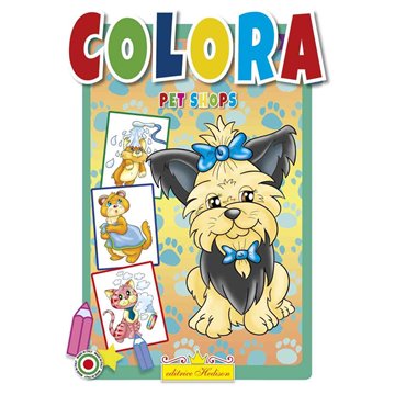 Libro Da Colorare Pet Shops 1233