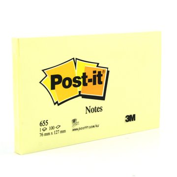 Post-it 655 7,6x12,7 22903 Giallo 22903