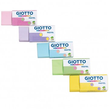 Gomme Giotto Minigomma Pastel