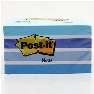 Post-it 2028b/2055x 76x76 Cubo Acquarelle Blu 82392