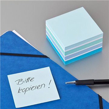 Post-it 2028b/2055x 76x76 Cubo Acquarelle Blu 82392