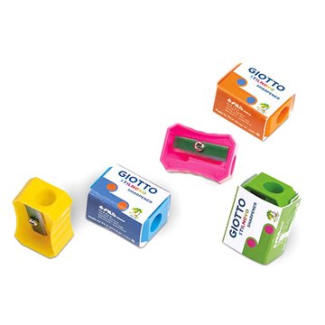 Box 60 Giotto Stilnovo Sharpener Colori Assortiti