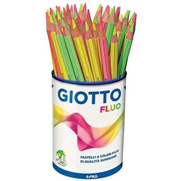 Barattolo Pastelli Giotto Natura Fluo Pz.48 240900