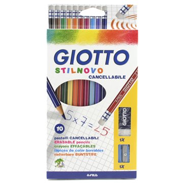 Giotto Stilnovo Cancellabile 10 +gomma