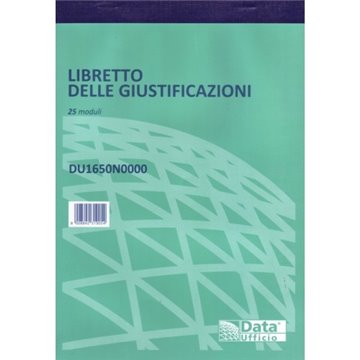 Libretto Giustificazioni 1650n0000