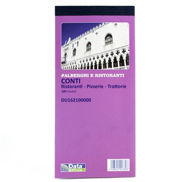 Blocchi Conti Ristoranti 162100000