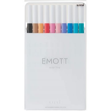 Emott Pen 0,4mm Pz.10 M Pem-sy 10 Colori Set 2