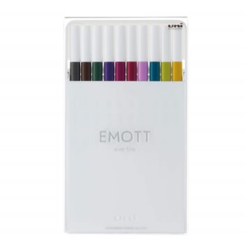 Emott Pen 0,4mm Pz.10 M Pem-sy 10 Colori Set 3