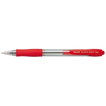 Penne Pilot Super Grip Bpgp-10r-m Punta A Sfera Media Rossa