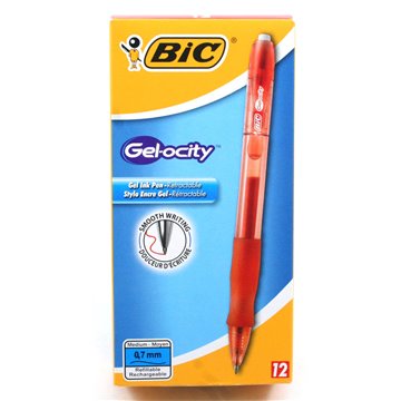 Penne Bic Gelocity Gel Rosse 829159