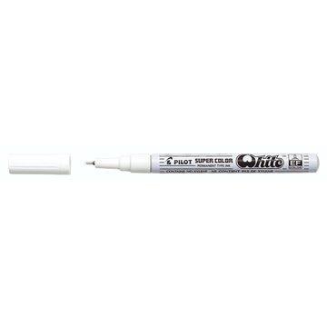 Pennarelli Pilot White Extrafine Sc-w-efe