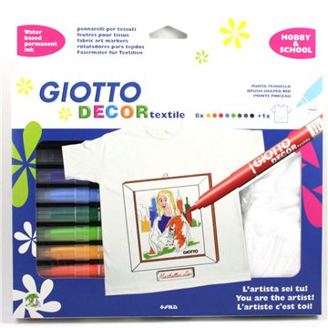 Pennarelli Giotto Textile 8+ T-shirt