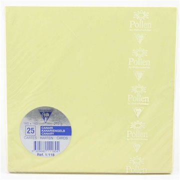 Carta 160x160 25ff Gr.210 Giallo Canario