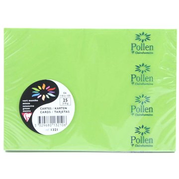 Carta 110x155 25ff Gr.210 Verde Intenso