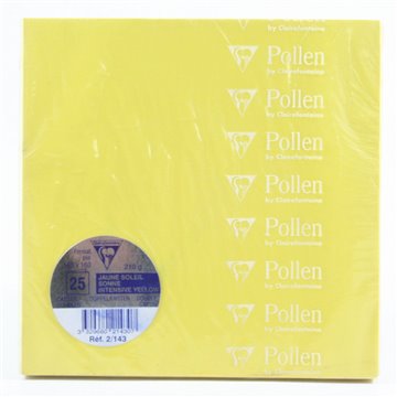 Carta Pieg.160x160 25f Gr.210 Giallo