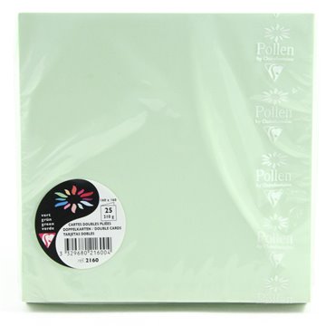 Carta Pieg.160x160 25f Gr.210 Verde