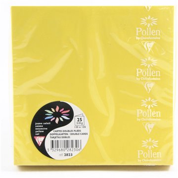 Carta Pieg.135x135 25f Gr.210 Giallo