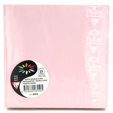 Carta Pieg.135x135 25f Gr.210 Rosa