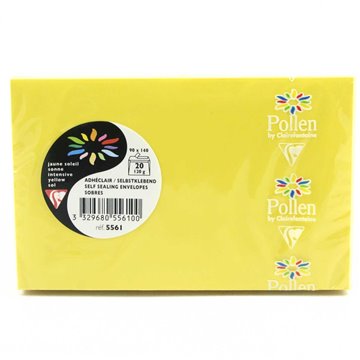 Buste 90x140 Pz.20 Gr.120 Giallo Intenso