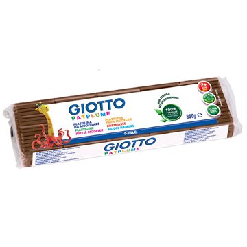 Plastilina Giotto Patplume Marrone