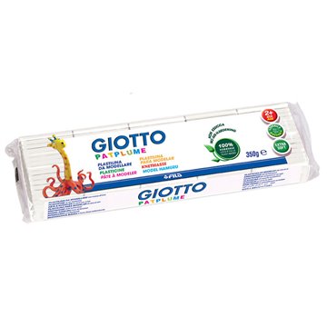 Plastilina Giotto Patplume Bianco 350gr