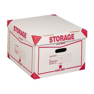 King Mec Storage Box 4 Scatole Con Coperchio