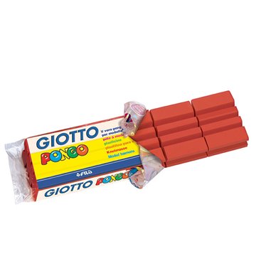 Plastilina Pongo Gr.450 Rosso Scarlatto 514402