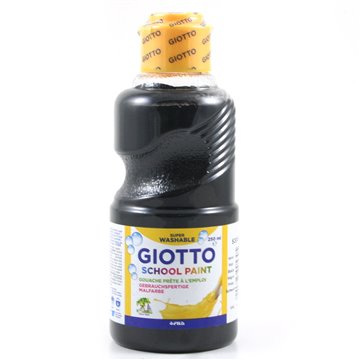 Tempera Giotto 250ml Nero