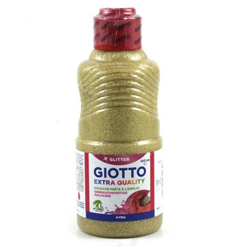 Tempera Giotto Glitter Ml.250 Oro